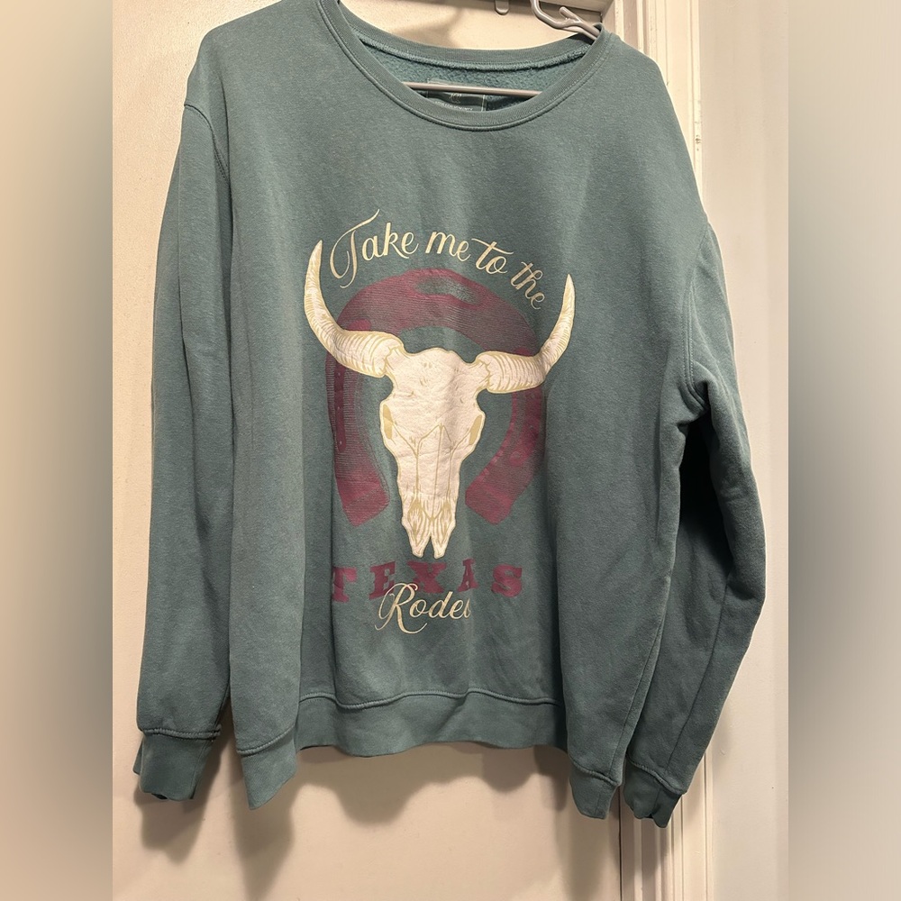 Love For Humanity Texas Rodeo Sweatshirt